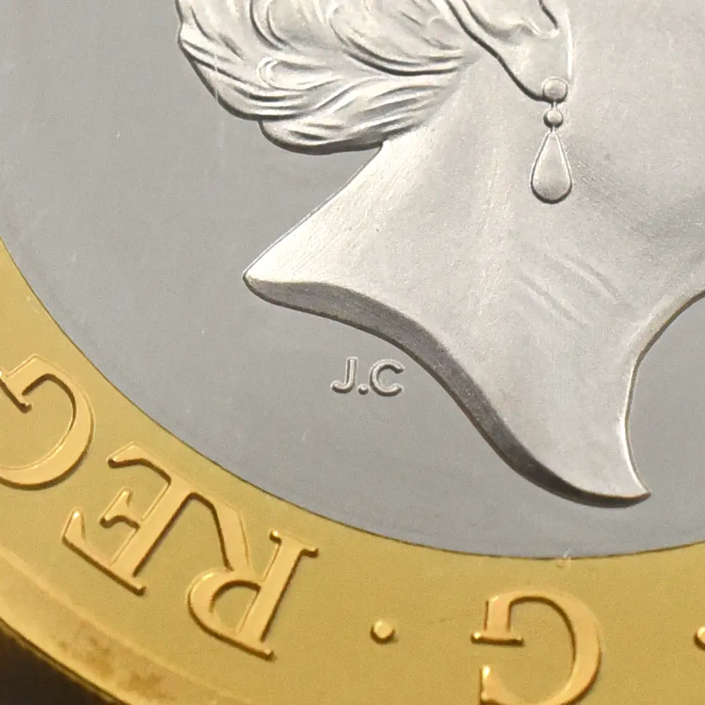 モダンコイン14：6684 2020 エリザベス2世 メイフラワー号出航400周年 2ポンドピエフォー銀貨 金メッキ付 ファーストリリース NGC PF70UC 箱付き