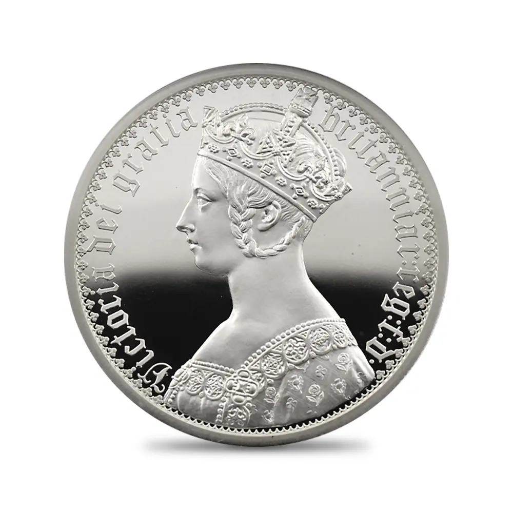 モダンコイン2：6691 2021 エリザベス2世 ゴチッククラウン 5ポンド2オンス銀貨 2枚セット ファーストリリース NGC PF70UC