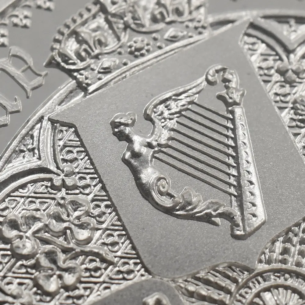 モダンコイン16:6692 2021 エリザベス2世 ゴチッククラウン 5ポンド2オンス銀貨 2枚セット 発行即日鑑定品 NGC PF70UC 箱付き (ポートレートのみ)