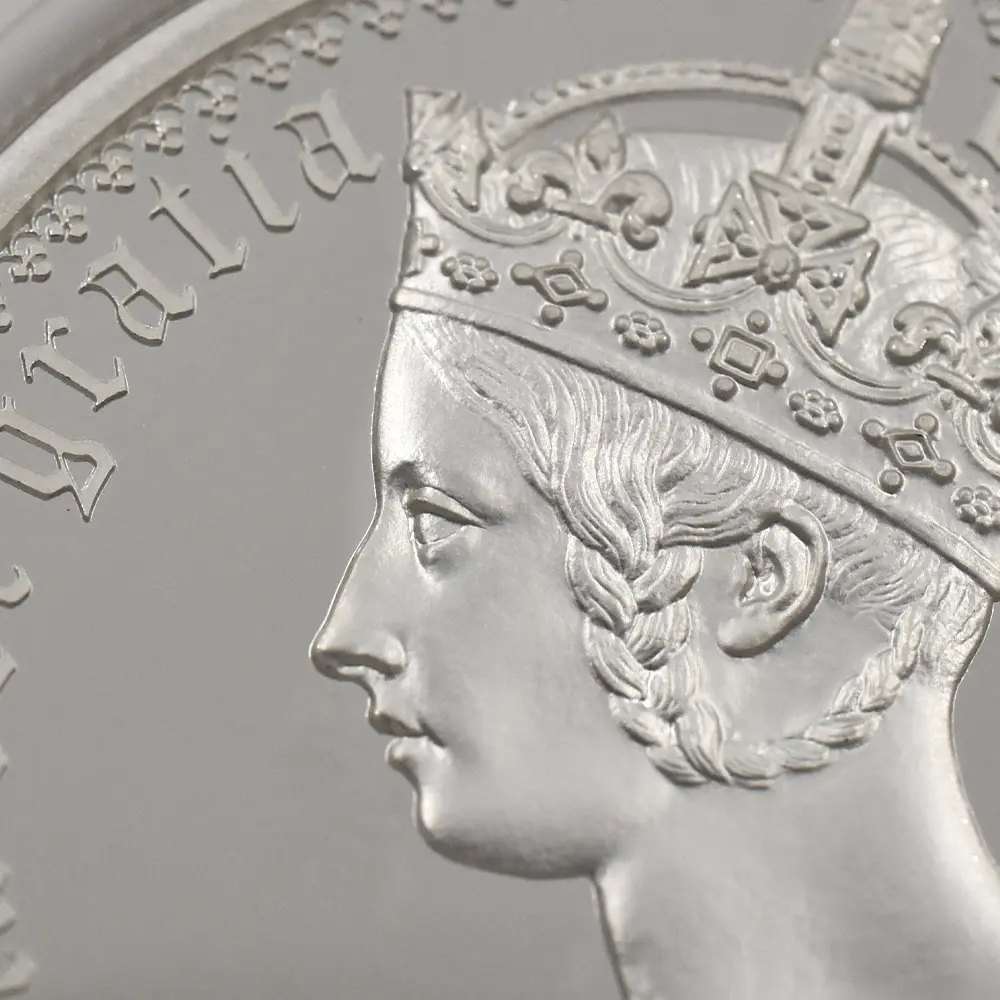 モダンコイン13:6692 2021 エリザベス2世 ゴチッククラウン 5ポンド2オンス銀貨 2枚セット 発行即日鑑定品 NGC PF70UC 箱付き (ポートレートのみ)