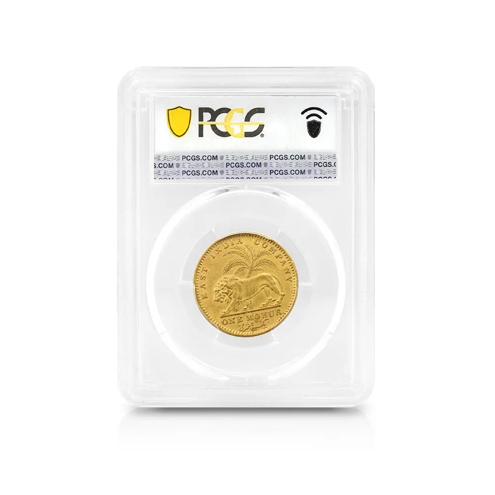 アンティークコイン5：5313 英領インド 1841B&C ヴィクトリア女王 モハール金貨 PCGS AU55 SW-2.1 Prid-18