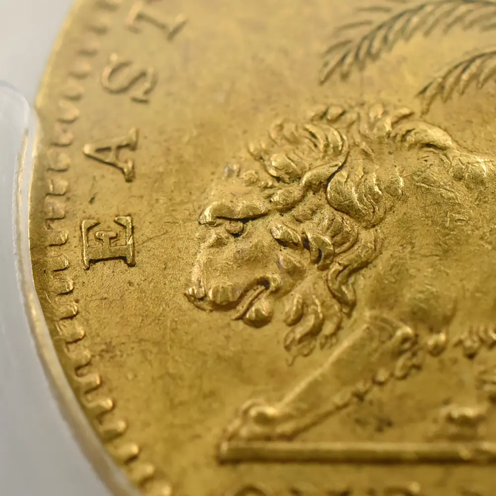 アンティークコイン10：5313 英領インド 1841B&C ヴィクトリア女王 モハール金貨 PCGS AU55 SW-2.1 Prid-18