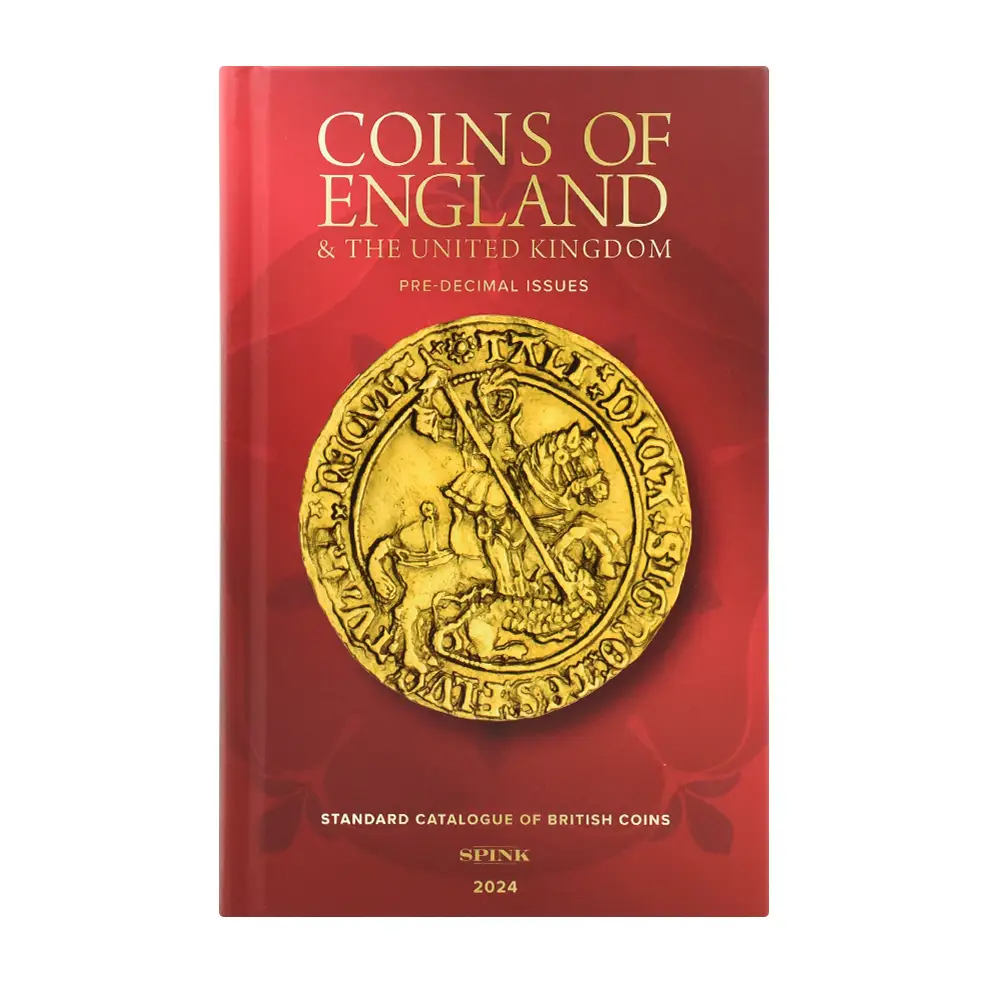 書籍1：4018 本 書籍 『Coins of England 2024』 イギリスアンティークコインを完全網羅！