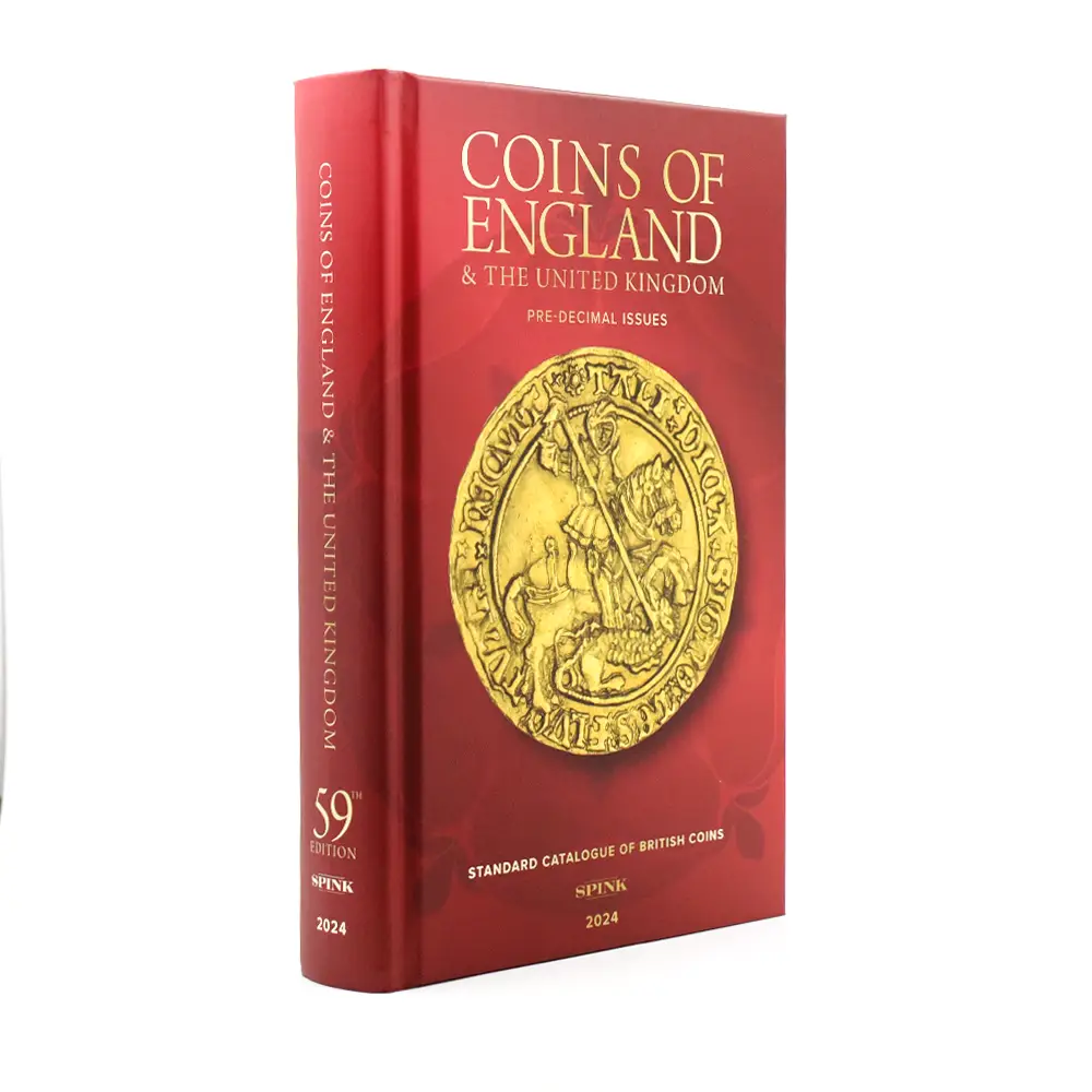書籍3：4018 本 書籍 『Coins of England 2024』 イギリスアンティークコインを完全網羅！