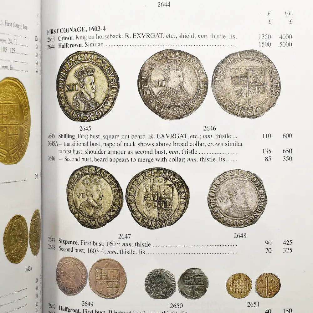 書籍5：4018 本 書籍 『Coins of England 2024』 イギリスアンティークコインを完全網羅！