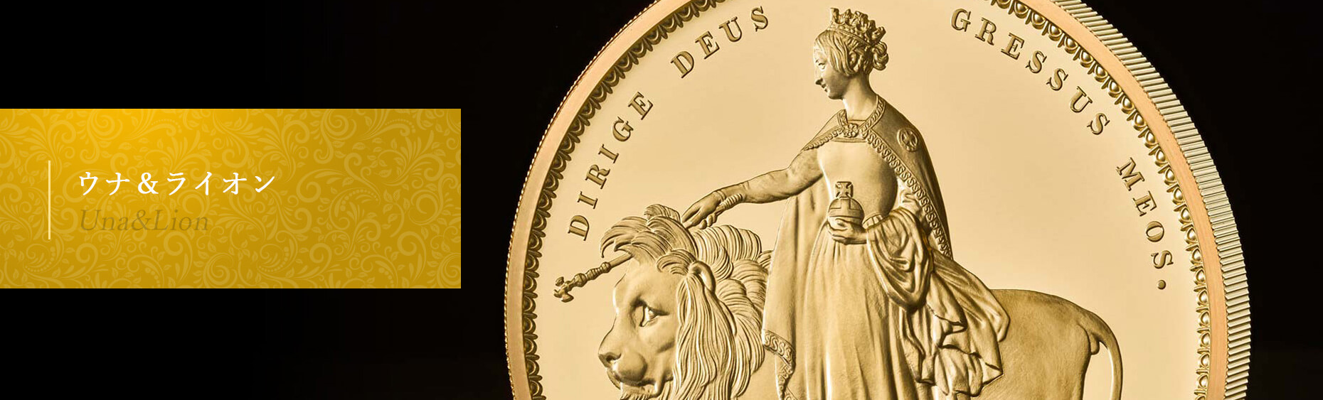 世界で最も美しいコイン「ウナ＆ライオン」 | 英国アンティークコイン専門店「コインパレス」