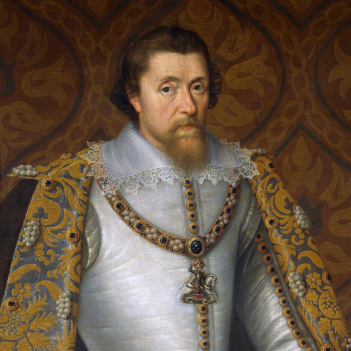 16231624 ジェームズ1世 ローズリアル金貨 NGC AU58 S2632 Koehlmoos Coll 英国アンティークコイン