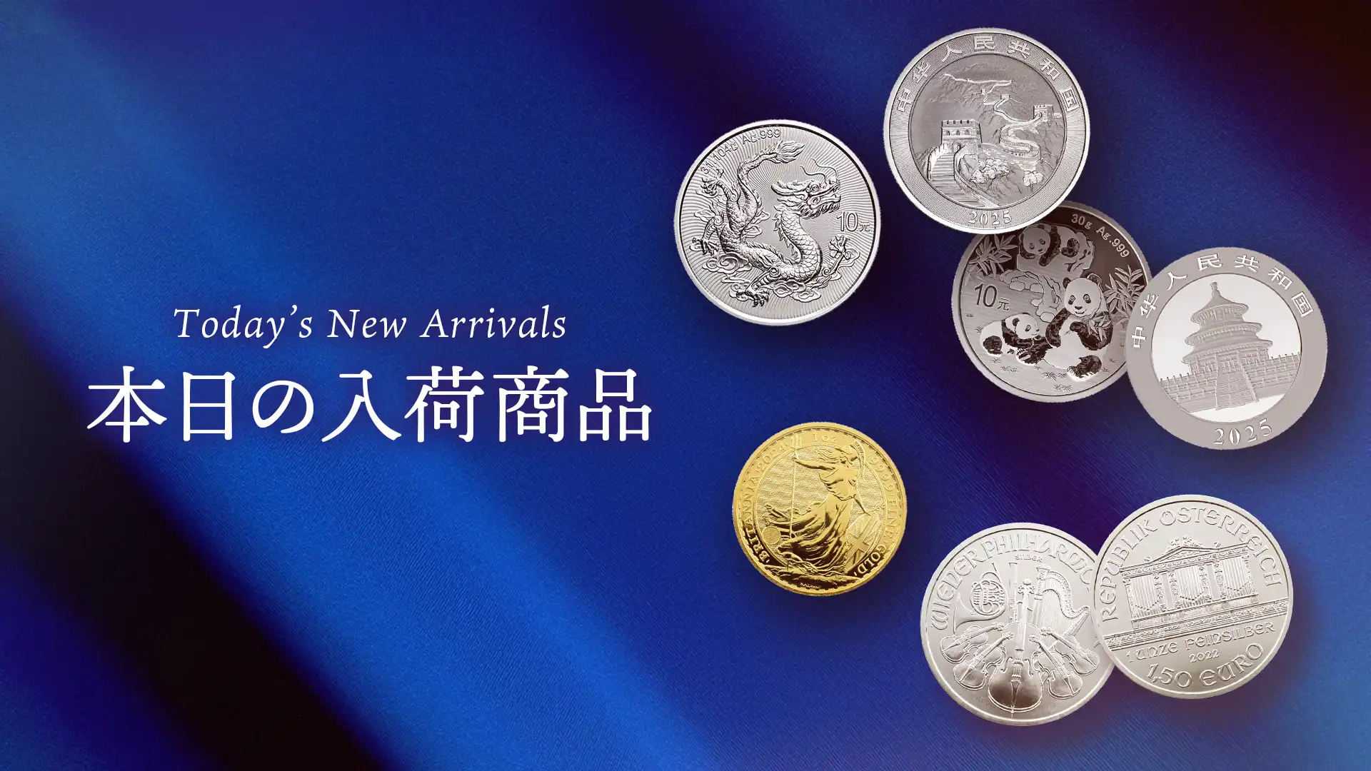 本日の入荷商品のご案内